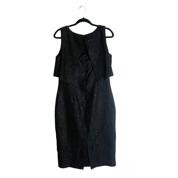 ST. John Metallic Tweed Sheath Dress - Picture 10 of 17